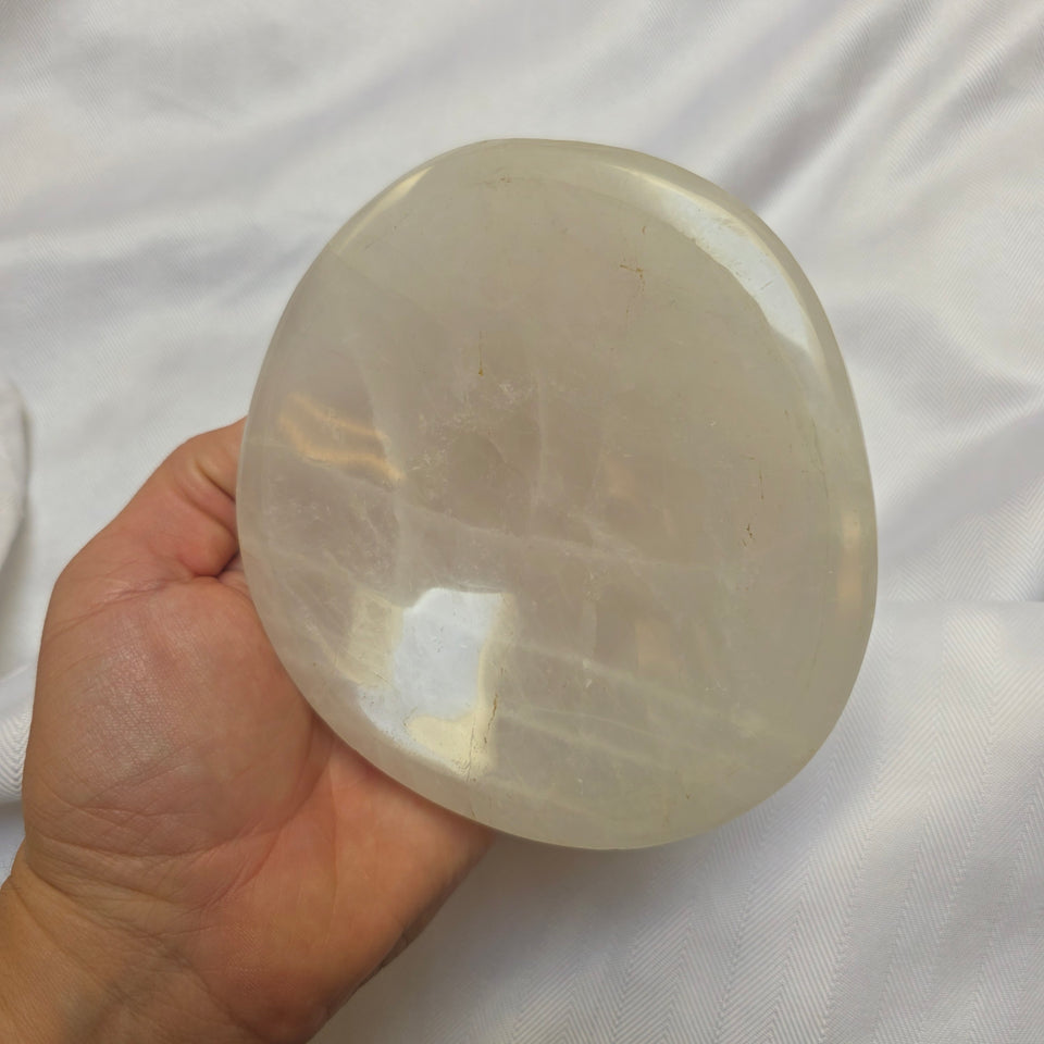 Clear Quartz Bowl | 5" Wide | 2 lb