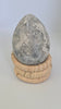 Celestite Crystal Egg Druzy Geode Polished 248g