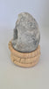 Celestite Crystal Egg Druzy Geode Polished 248g