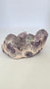 Natural Raw Amethyst Geode Cluster Crystal Specimen 272g