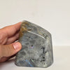 Labradorite Freeform Purple Teal Peacock Flash 1.4lb