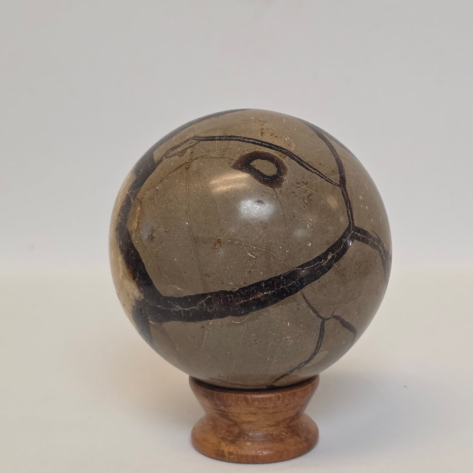 Septarian Sphere – 75mm 1.25 lb