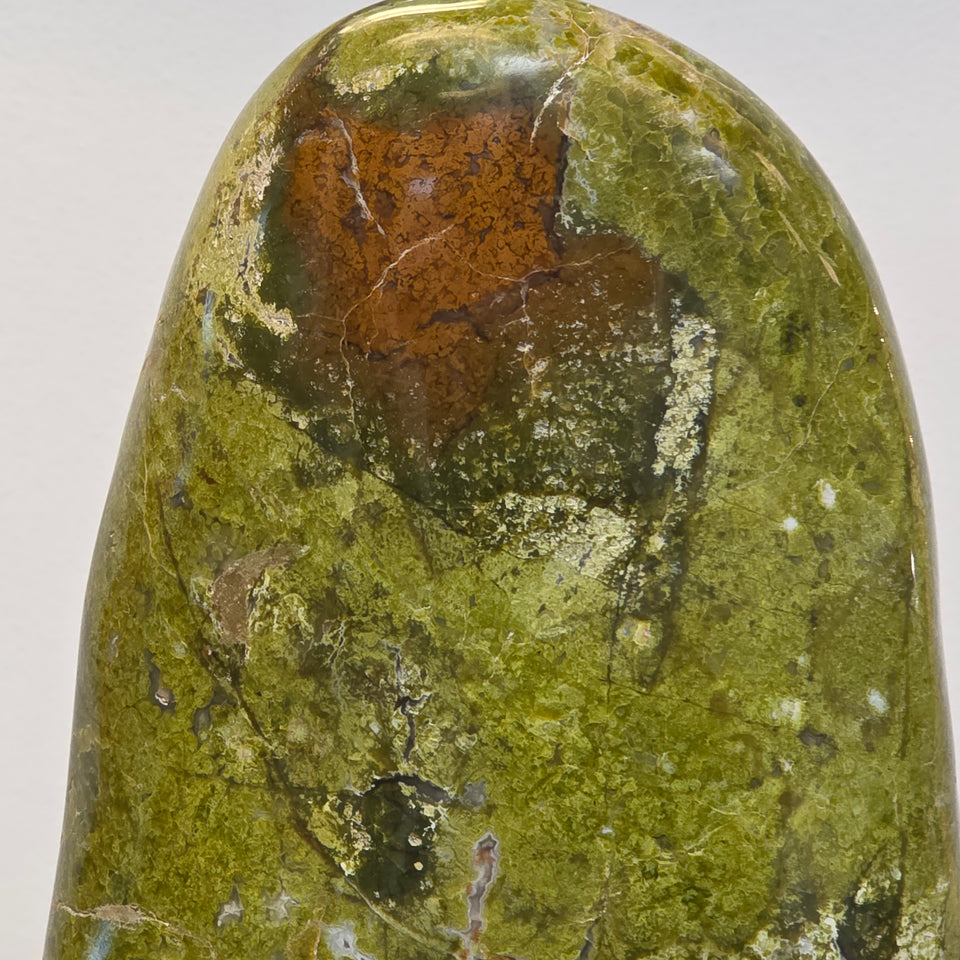 17.75 lb Green Opal Freeform – Madagascar | 12.75" Tall