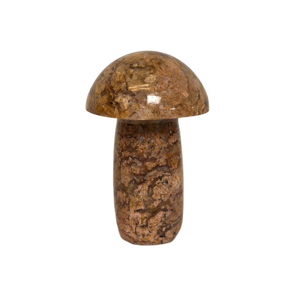 Flower Agate Mushroom – 0.25 lb