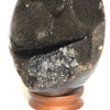 Septarian Geode Egg with Quartz Cavity