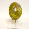 Green Opal Palm Stone | Olive Green