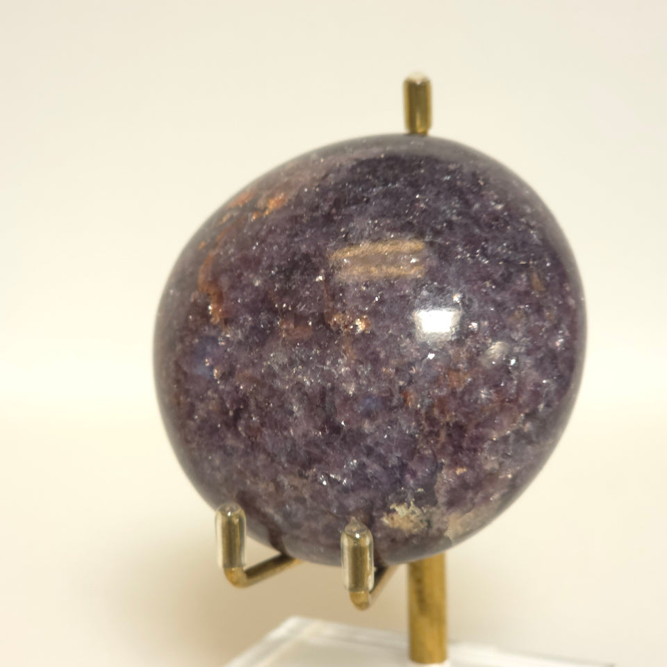 Lepidolite Palm Stone