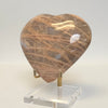 Peach Moonstone Heart | 0.75 lb