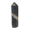 Kambaba Jasper Tower Point with Quartz Band | 1.35 lb