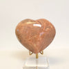 Peach Moonstone Heart | 1.24 lb