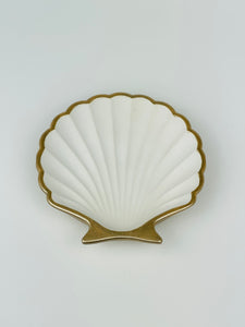 Sea Shell Plate - Gold
