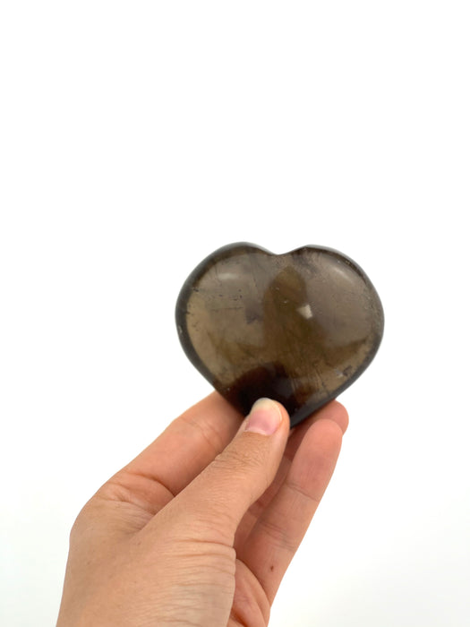 Smokey Quartz Heart