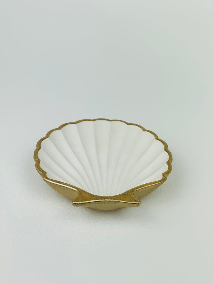 Sea Shell Plate - Gold – Vie Gems and Sculptures
